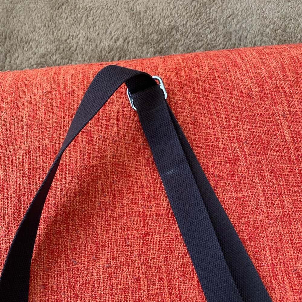 VTG 90s Y2K Kipling Belgium Davina Black Nylon Crossbody Bag Monkey keychain - Picture 15 of 16